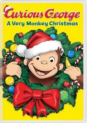 Cover for DVD · Curious George: a Very Monkey Christmas (DVD) [Widescreen edition] (2009)