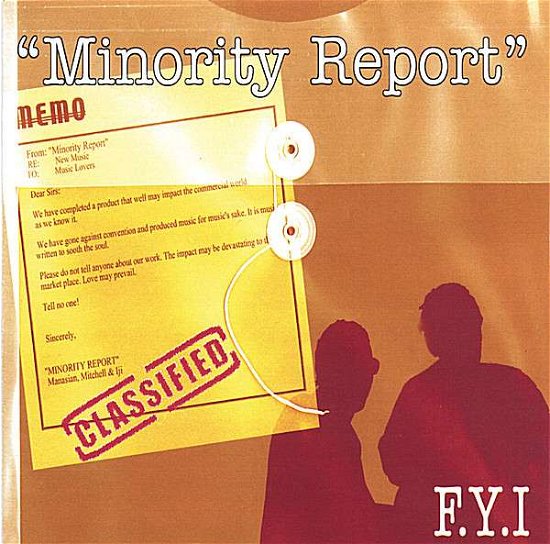 Cover for Minority Report · Classified (CD) (2005)