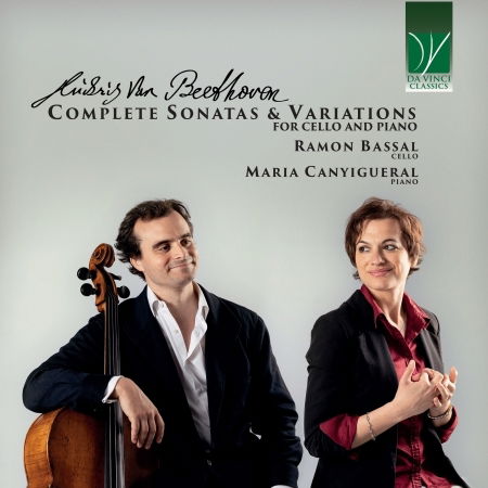 Cover for Bassal, Ramon / Maria Canyigueral · Ludwig Van Beethoven: Complete Sonatas And Variations For Cello And Piano (CD) (2023)