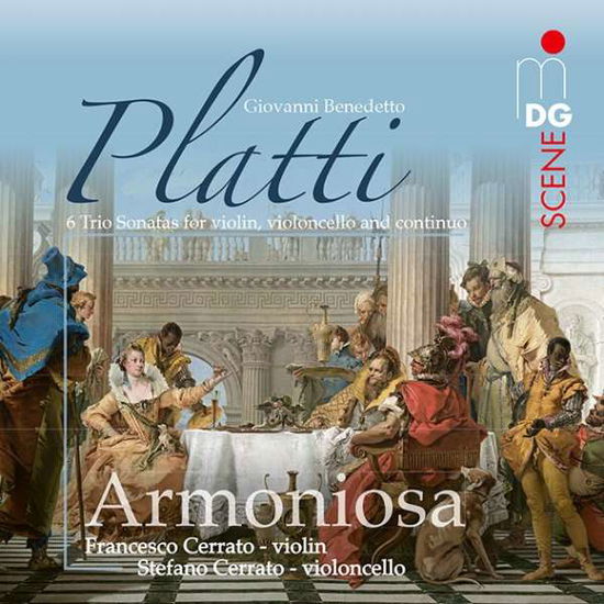 Cover for Armoniosa · Platti: 6 Trio Sonatas (CD) (2016)