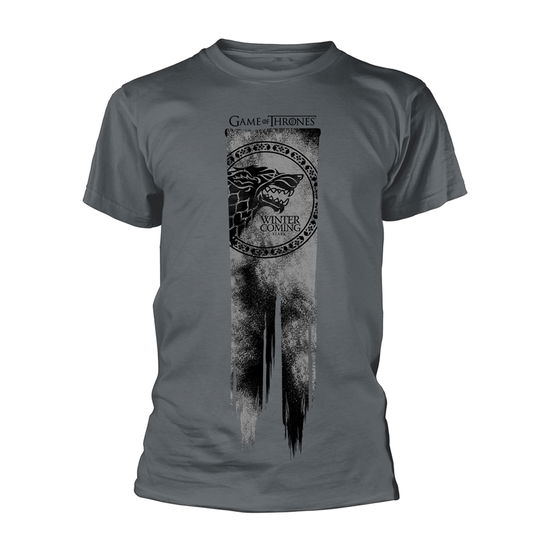 Game Of Thrones: Stark Flag: Winter Is Coming (T-Shirt Unisex Tg. XL) - Game of Thrones - Annen - PHM - 0803343219869 - 25. mars 2019