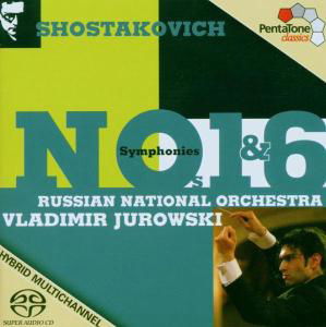 Cover for Jurowski,Vladimir / RNO · Symphonien Nr.1 &amp; 6 (SACD) (2006)