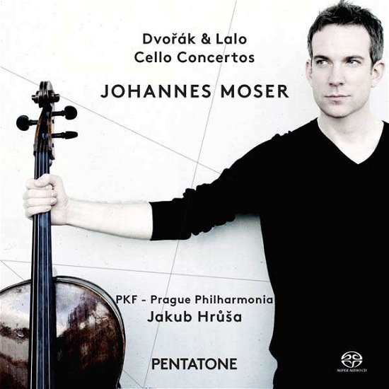 Cover for Johannes Moser / Pkf - Prague Philharmonia / Jakub Hrusa · Dvorak &amp; Lalo - Cello Concertos (CD) (2015)
