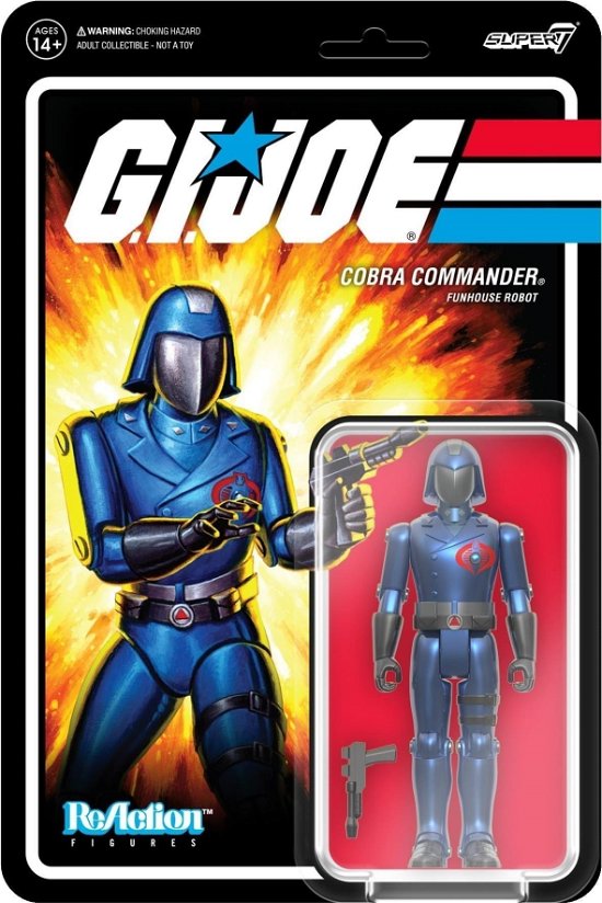 G.i. Joe Wv 7 - Cobra Commander (Funhouse Robot) - G.i. Joe Wv 7 - Cobra Commander (Funhouse Robot) - Koopwaar -  - 0840049833869 - 25 april 2024