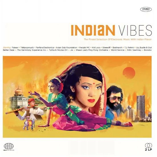 Indian Vibes - V/A - Música - BANG / WAGRAM - 3596974284869 - 28 de julho de 2023