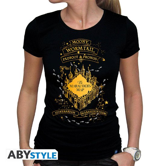 HARRY POTTER - Tshirt "The Marauders" woman SS black - basic - Harry Potter - Andet - ABYstyle - 3665361081869 - 