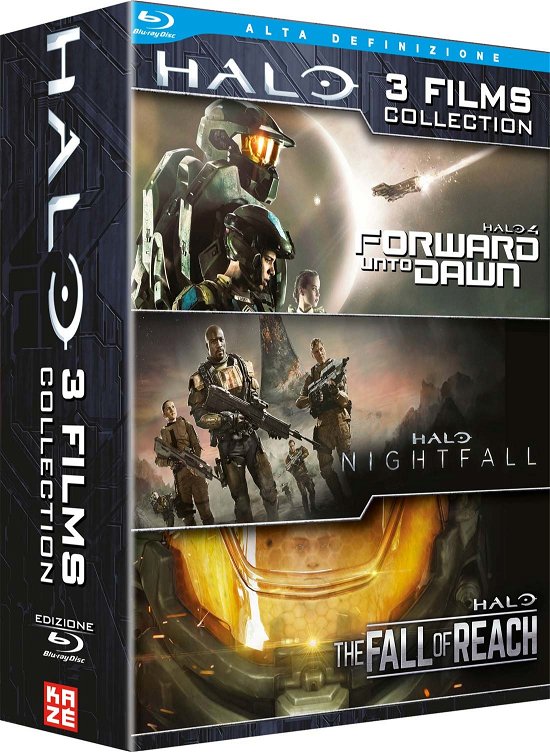 Cover for Halo · Halo - Forward Unto Dawn / Nightfall / The Fall Of (Blu-ray)