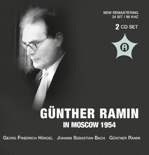 Cover for Bach / Handel / Ramin · Gunther Ramin in Moskau 1954 (CD) (2012)