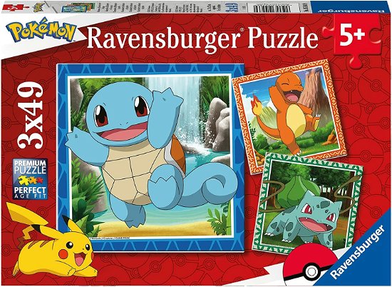 Cover for Ravensburger · Pokemon: Charmander Bulbasaur and Squirtle (N/A)
