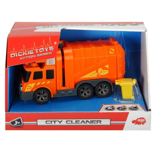 City Cleaner free wheel 15 cm w/light & Sound - Dickie - Gadżety - Dickie Spielzeug - 4006333048869 - 1 sierpnia 2018