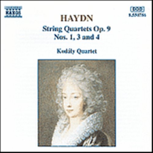 HAYDN: String 4tets Op.9 1,3&4 - Kodaly-quartett - Musiikki - Naxos - 4891030507869 - torstai 17. maaliskuuta 1994