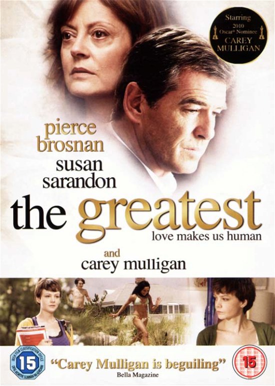 Cover for Shana Feste · The Greatest (DVD) (2010)