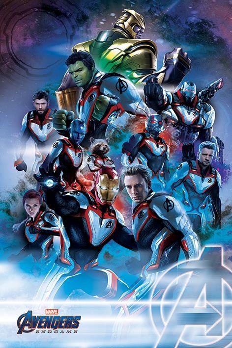 Cover for Avengers Endgame · Avengers Endgame-poster 61x91 (Plakat) (2019)