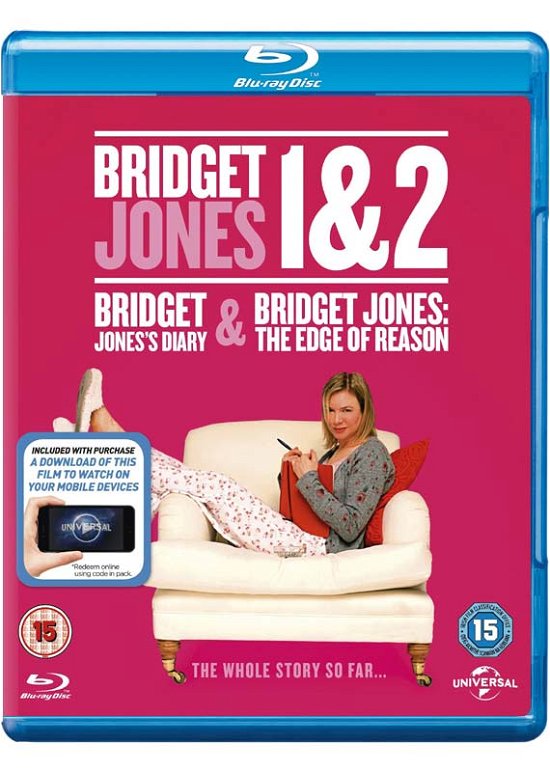 Bridget Jones - Bridget Joness Diary / Bridget Jones - The Edge Of Reason - Bridget Jones Diary 12 BD - Film - Universal Pictures - 5053083090869 - 22. august 2016