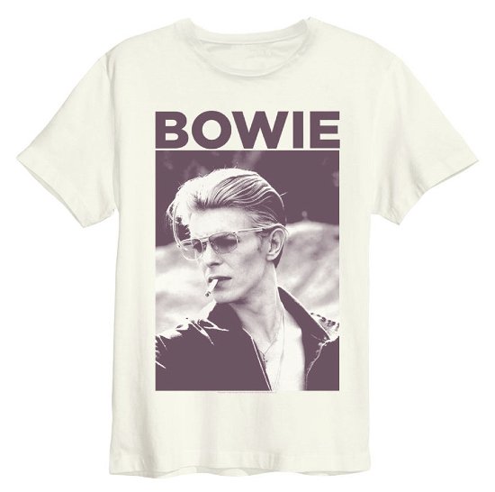 David Bowie Cigarette Amplified Vintage White - David Bowie - Merchandise - AMPLIFIED - 5054488393869 - July 1, 2020