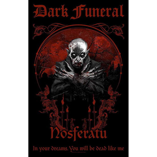 Cover for Dark Funeral · Dark Funeral Textile Poster: Nosferatu (Poster)