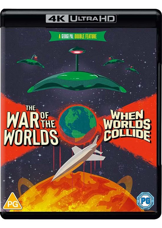 Cover for War of the Worlds Uhd  when Worlds Collide BD · War Of The Worlds (4K UHD Blu-ray) (2022)