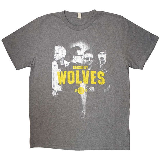 U2 Unisex T-Shirt: Raised by Wolves (Ex-Tour) - U2 - Merchandise -  - 5056561001869 - October 4, 2021