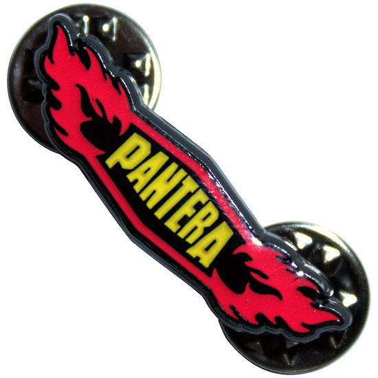 Cover for Pantera · Pantera  Pin Badge: Flames (Badge) (2024)