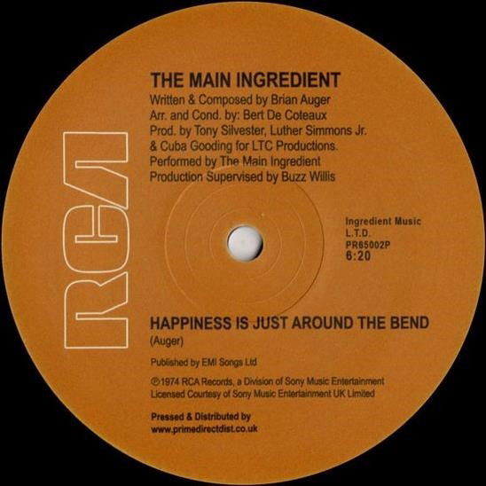 Happiness Is Just Around The Bend / Evening Of Love - Main Ingredient - Music - RCA RECORDS LABEL - 5060202592869 - October 19, 2023