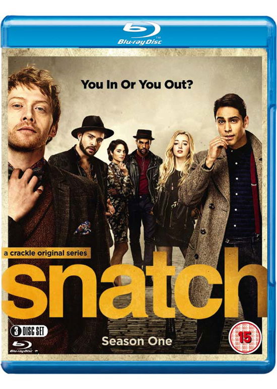 Cover for Snatch Season One Bluray · Snatch Season 1 (Blu-ray) (2018)
