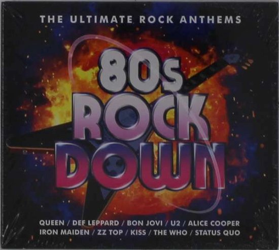Cover for 80's Rock Down / Various · 80s Rock Down (CD) (2021)