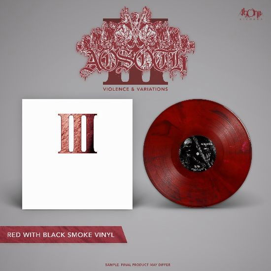 III - Violence & Variations (Re-issue) (Red / Black Smoke Vinyl) - Aosoth - Música - AGONIA RECORDS - 5908287130869 - 2 de julio de 2021