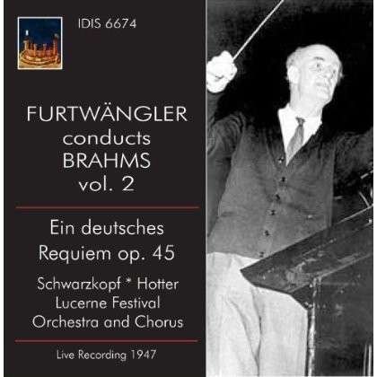 Wilhelm Furtwangler Conducts Brahms 2 - Brahms / Schwarzkopf / Lucerne Festival Orch - Muzyka - Idis - 8021945002869 - 19 listopada 2013