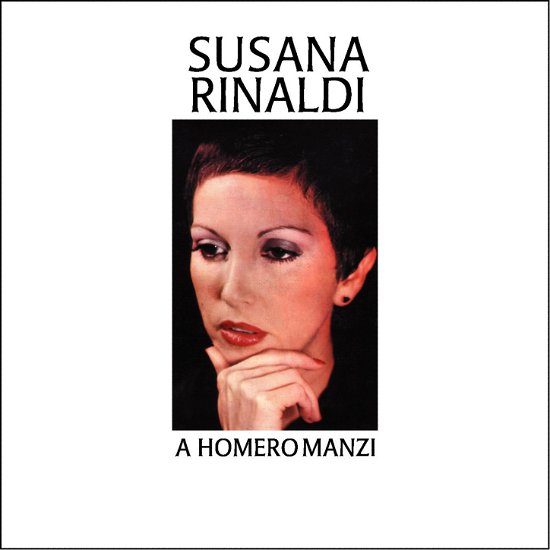 Cover for Susana Rinaldi · A Homero Manzia (CD) (2019)