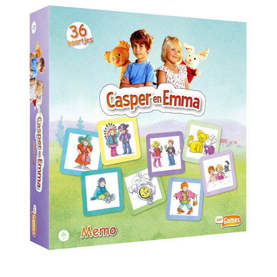Cover for Casper &amp; Emma · Memory Casper en Emma (Legetøj)