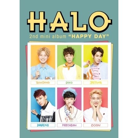 Cover for Halo · Happy Day (2nd Mini Album) (CD) (2016)