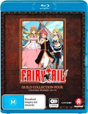 Cover for N/a · Fairy Tail Guild : Collection 4 : Eps 143-175 (Blu-ray) (2018)