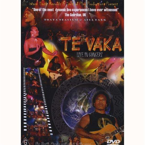 Cover for Te Vaka · Live In Concert (DVD) (2006)