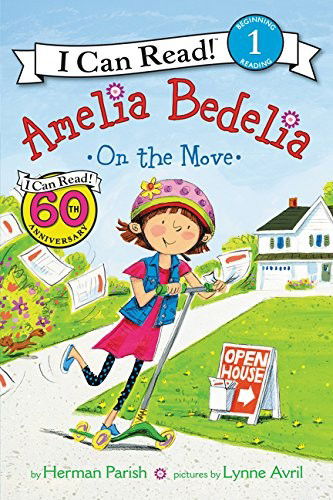 Cover for Herman Parish · Amelia Bedelia on the Move - I Can Read Level 1 (Innbunden bok) (2017)