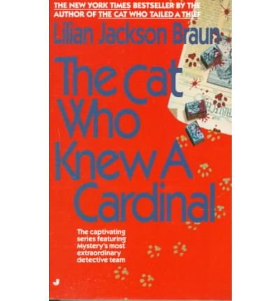 Cover for Lilian Jackson Braun · The Cat Who Knew a Cardinal (Pocketbok) (1992)