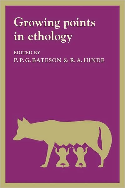 Cover for Bateson, P. P. G. (Professor Sir) · Growing Points Ethology (Paperback Bog) (1976)
