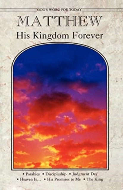 God's Word for Today: Matthew - Leonard Erdman - Bücher - Concordia Publishing House - 9780570094869 - 2. Oktober 2012