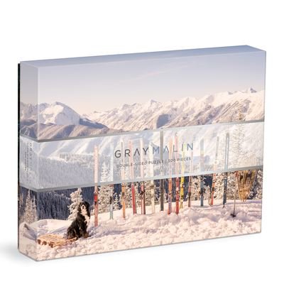 Gray Malin The Winter Holiday 500 Piece Double Sided Puzzle - Galison - Brætspil - Galison - 9780735370869 - 3. februar 2022