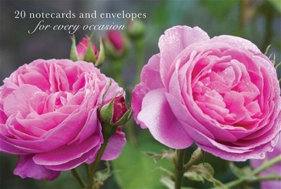 Cover for Peony Press · Card Box of 20 Notecards and Envelopes: Pink Rose (Flashcards) (2016)