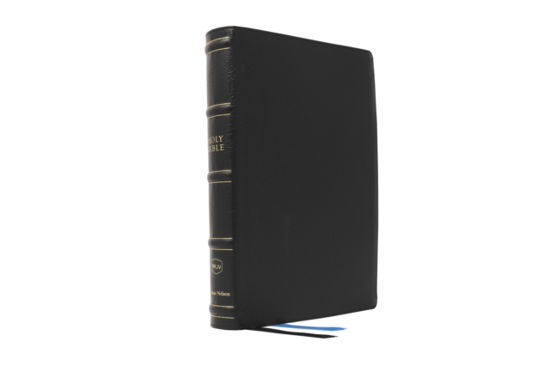 Cover for Thomas Nelson · NKJV, Compact Bible, Maclaren Series, Genuine Leather, Black, Comfort Print: Holy Bible, New King James Version (Leather Book) (2022)