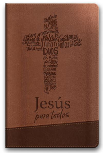 Cover for Unilit · Santa Biblia de Promesas Reina-Valera 1960 / Jesús para Todos / Letra Grande / Tamaño Manual / Piel Especial con Índice y Cierre / Café // Spanish Promise Bible Rvr-60 / Jesus for All / Large Print / Handy Size / Leathersoft with Index and Zipper / Brown (Book) (2023)