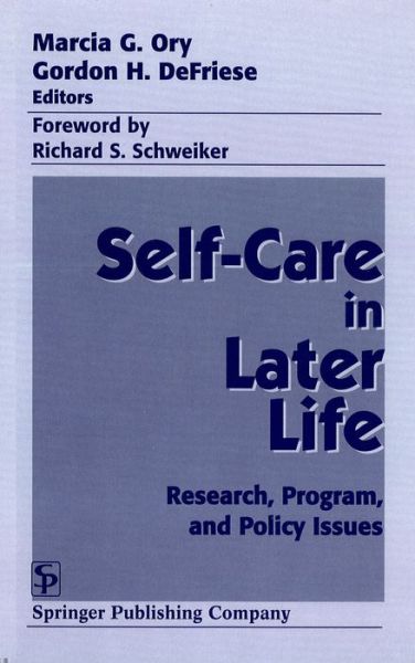 Cover for Self Care in Later Life: Research, Program, and Policy Issues (Hardcover Book) [Annotated edition] (1998)