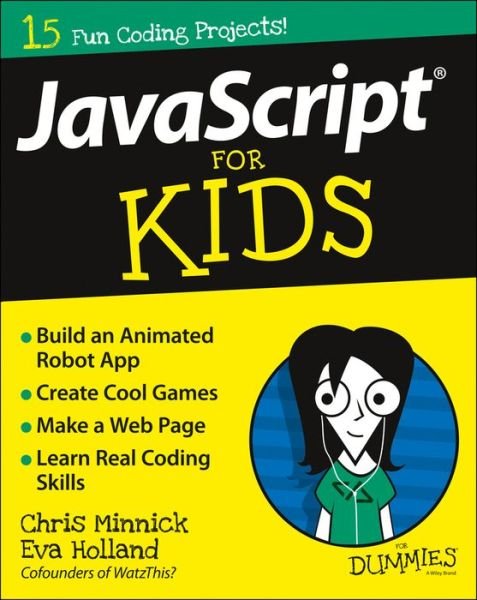 Cover for Chris Minnick · JavaScript For Kids For Dummies (Pocketbok) (2015)