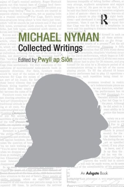Cover for Pwyll ap Sion · Michael Nyman: Collected Writings (Paperback Bog) (2016)