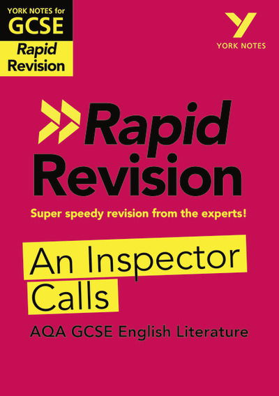 Cover for Mary Green · York Notes RAPID AQA GCSE (Revision Guide) An Inspector Calls - for 2025, 2026 exams - York Notes - Rapid (Paperback Book) (2019)