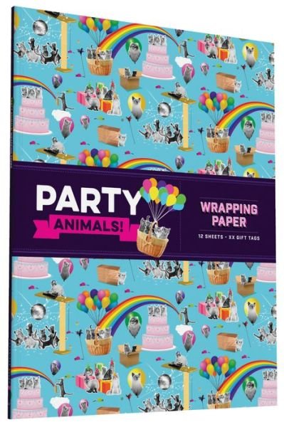 Party Animals! Wrapping Paper - Wrapping paper - Chronicle Books - Books - Chronicle Books - 9781452142869 - August 25, 2015