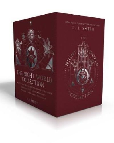 Cover for L. J. Smith · The Night World Collection: Night World; Daughters of Darkness; Spellbinder; Dark Angel; The Chosen; Soulmate; Huntress; Black Dawn; Witchlight (Hardcover Book) (2017)