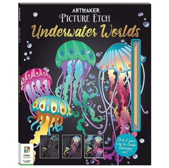 Cover for Hinkler Pty Ltd · Picture Etch Underwater Worlds - Ocean (Paperback Book) (2023)