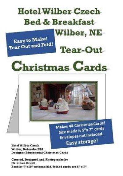 Cover for Hotel Wilber Bed &amp; Breakfast · Hotel Wilber Czech Bed &amp; Breakfast Tear Out 44 Christmas Cards (Paperback Book) (2016)