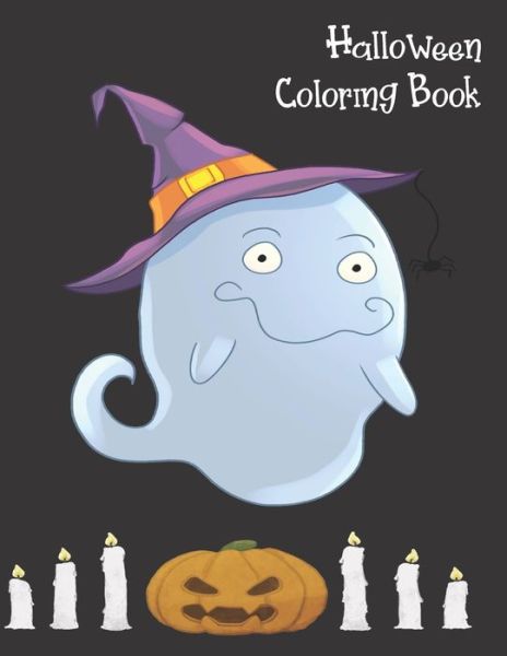 Cover for Halloween Activity Books · Halloween Coloring Book (Paperback Book) (2019)